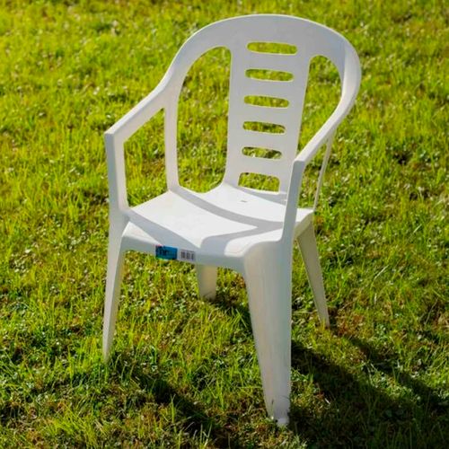 SILLA PLASTICA NR GARDEN BLANCA