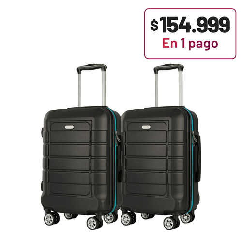 SET VALIJAS MICROCASE 20" Y 24"