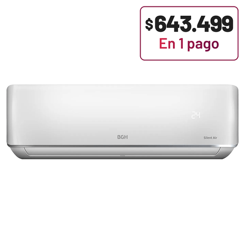 AIRE ACONDICIONADO BGH SPLIT 3200W F/C BS35WCHU