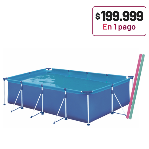 PILETA MOR 1024. 5000LTS. CON 2 FOLTADORES DE REGALO