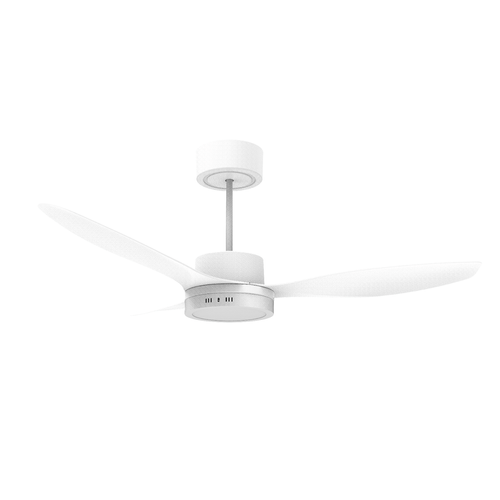 VENTILADOR DE TECHO INDELPLAS IVT47-01P 47" 30W BLANCO C/PLAFON