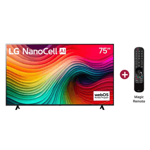 SMART TV LG 75" LED 75NANO80TSA UHD 4K