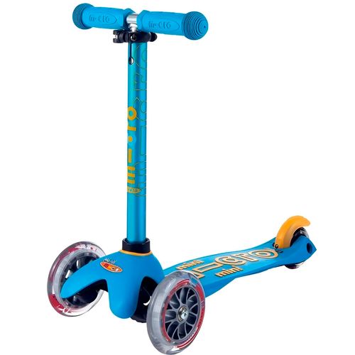 MONOPATIN MINI MICRO DELUXE LED OCEAN BLUE
