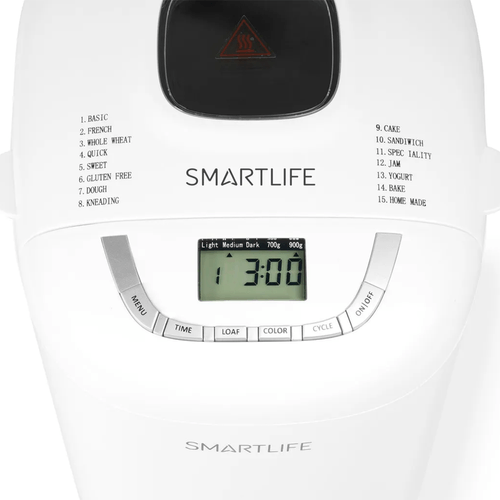 HORNO DE PAN SMARTLIFE SL-BM1349 CAP. HASTA 900G