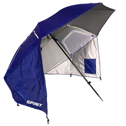 SOMBRILLA SPINIT C/ROMPEVIENTO 2.4MT AZUL