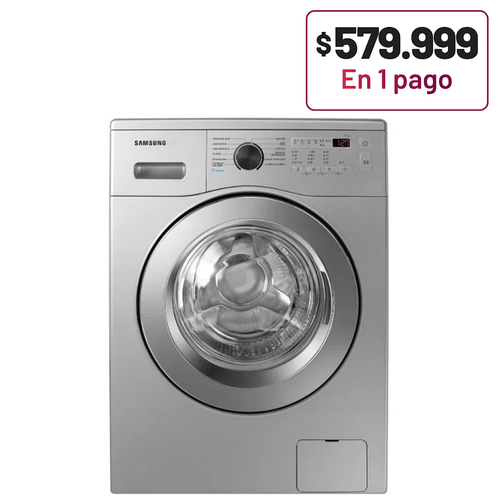 LAVARROPAS SAMSUNG WW65A40000S 6.5 KG CARGA FRONTAL SILVER