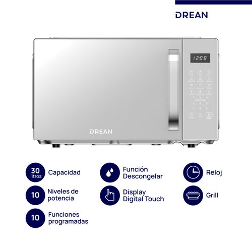 MICROONDAS DREAN HMD30ARSJ0 30 LTS INOX