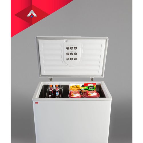 FREEZER NEBA F-310G HORIZONTAL GRIS 266 LTS