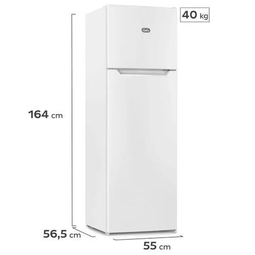 HELADERA GAFA HGF252B BLANCA CICLICA 257 LTS