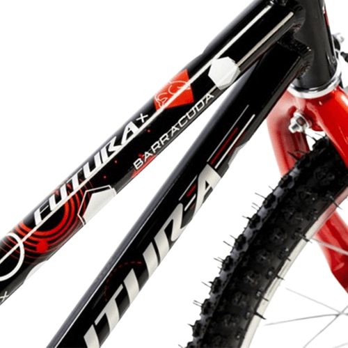 BICICLETA FUTURA RODADO 20 BMX BARRACUDA VARON NEGRA
