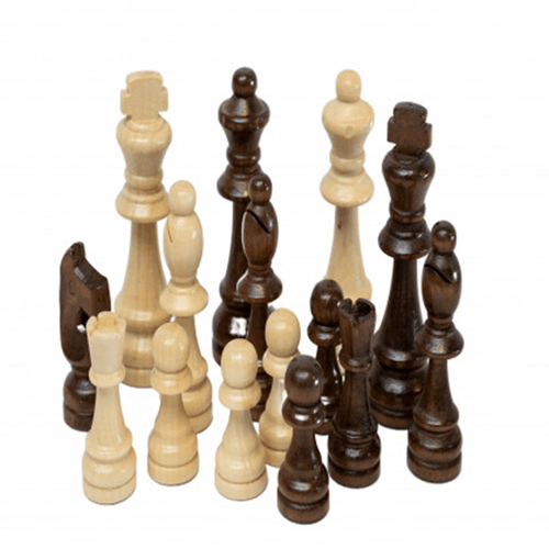 AJEDREZ BI9828 FICHAS MADERA IMPORTADAS