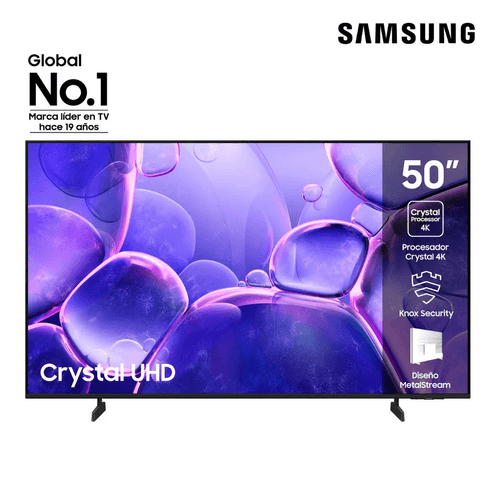 SMART TV SAMSUNG 50" LED UN50U8000FGCZB UHD 4K