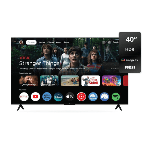 SMART TV RCA 40" LED R40GL100 GOOGLE TV FHD