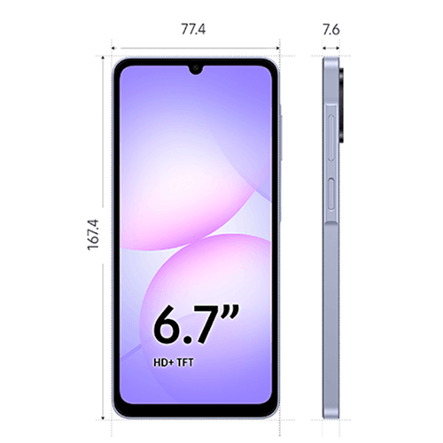 CELULAR SAMSUNG GALAXY A07 4/128 GB VIOLET