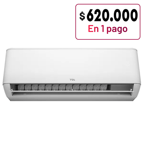 AIRE ACONDICIONADO TCL SPLIT 3400W F/C TACA-3400FCSD/TPRO