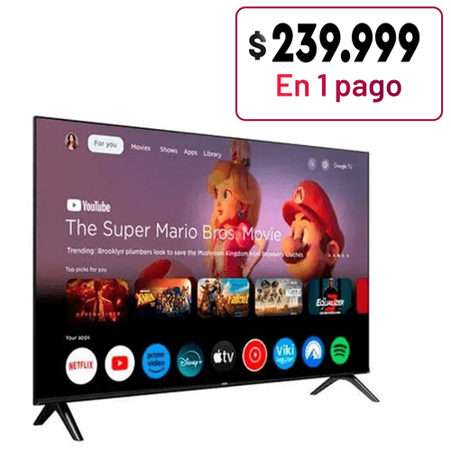 SMART TV RCA 32" LED C32GL100 GOOGLE TV FHD