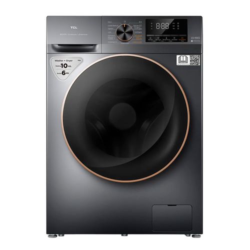 LAVASECARROPAS TCL C2210WDG 10 KG CARGA FRONTAL GRIS INVERTER