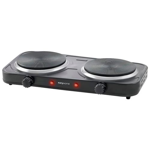 ANAFE KANJI DOBLE KJH-HP2200BDD 2200W NEGRO