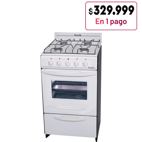 COCINA ESCORIAL CANDOR GAS NATURAL